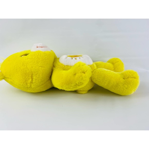 Yellow Care Bears Sun Chest Heart Feet Funshine Bear 2007 Classic Vintage - Picture 3 of 8